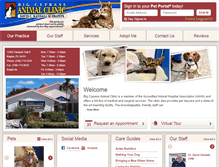 Tablet Screenshot of bigcypressanimalclinic.com